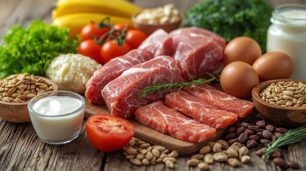 L-tyrosine aliments.