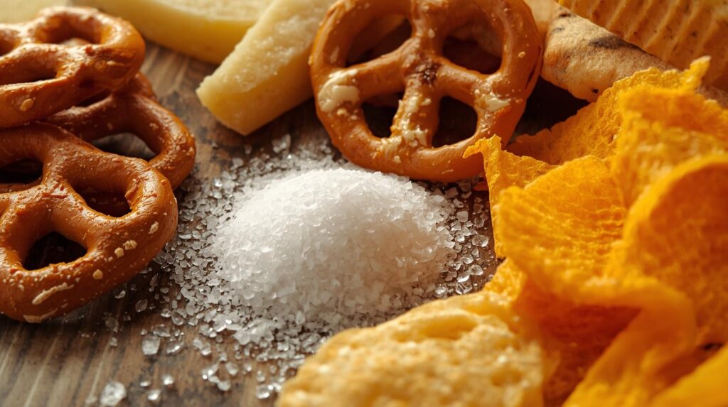 aliments à forte teneur en sodium