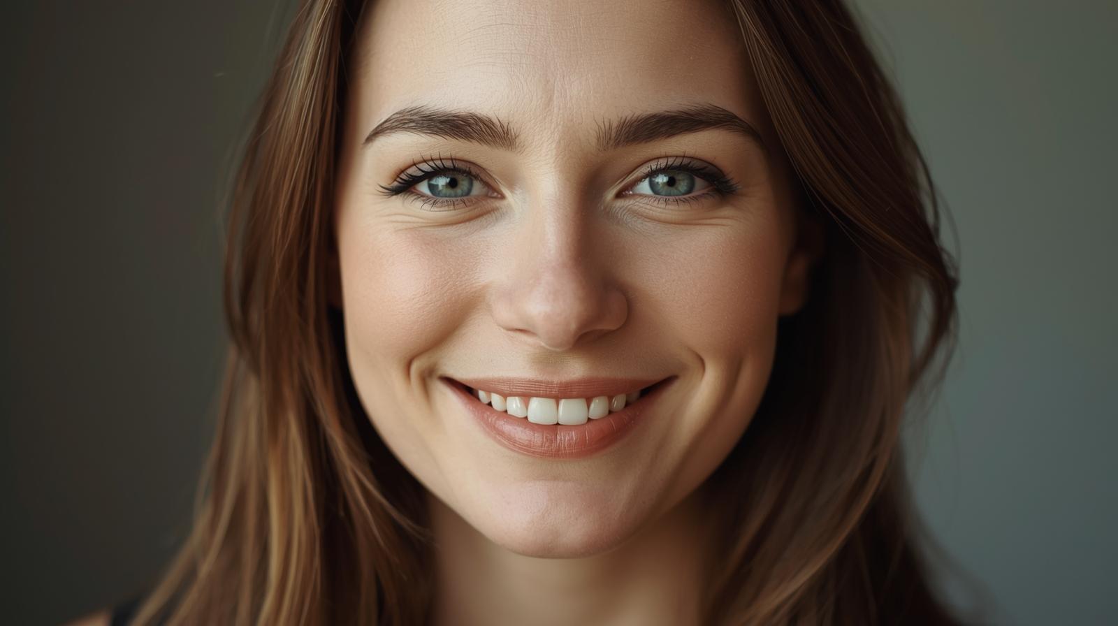 Personne souriante, hormone du bonheur, sérotonine.