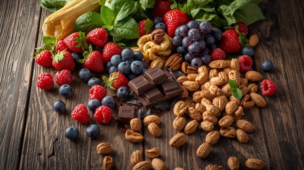 aliments contenant des antioxydants