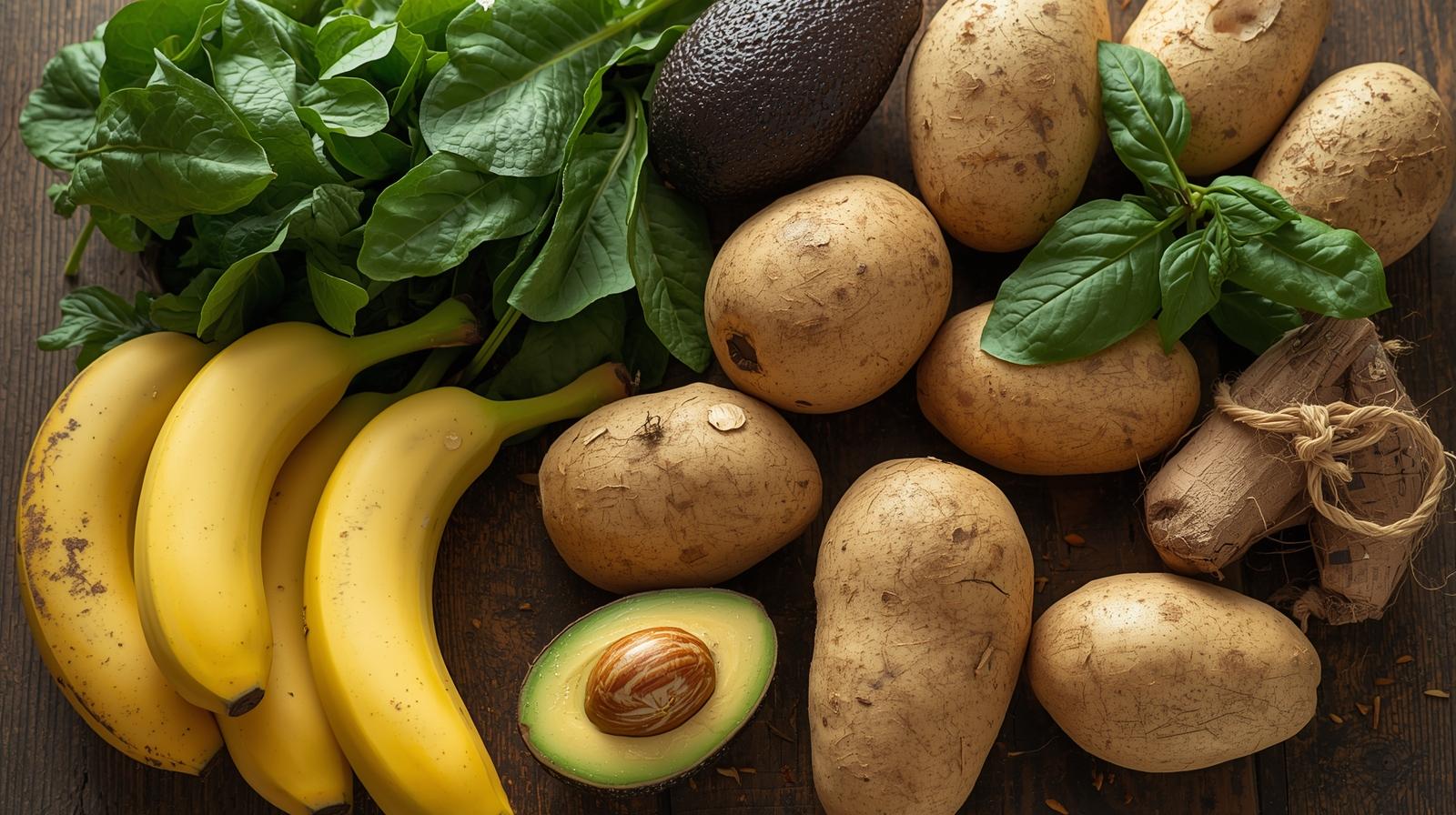 aliments riches en potassium