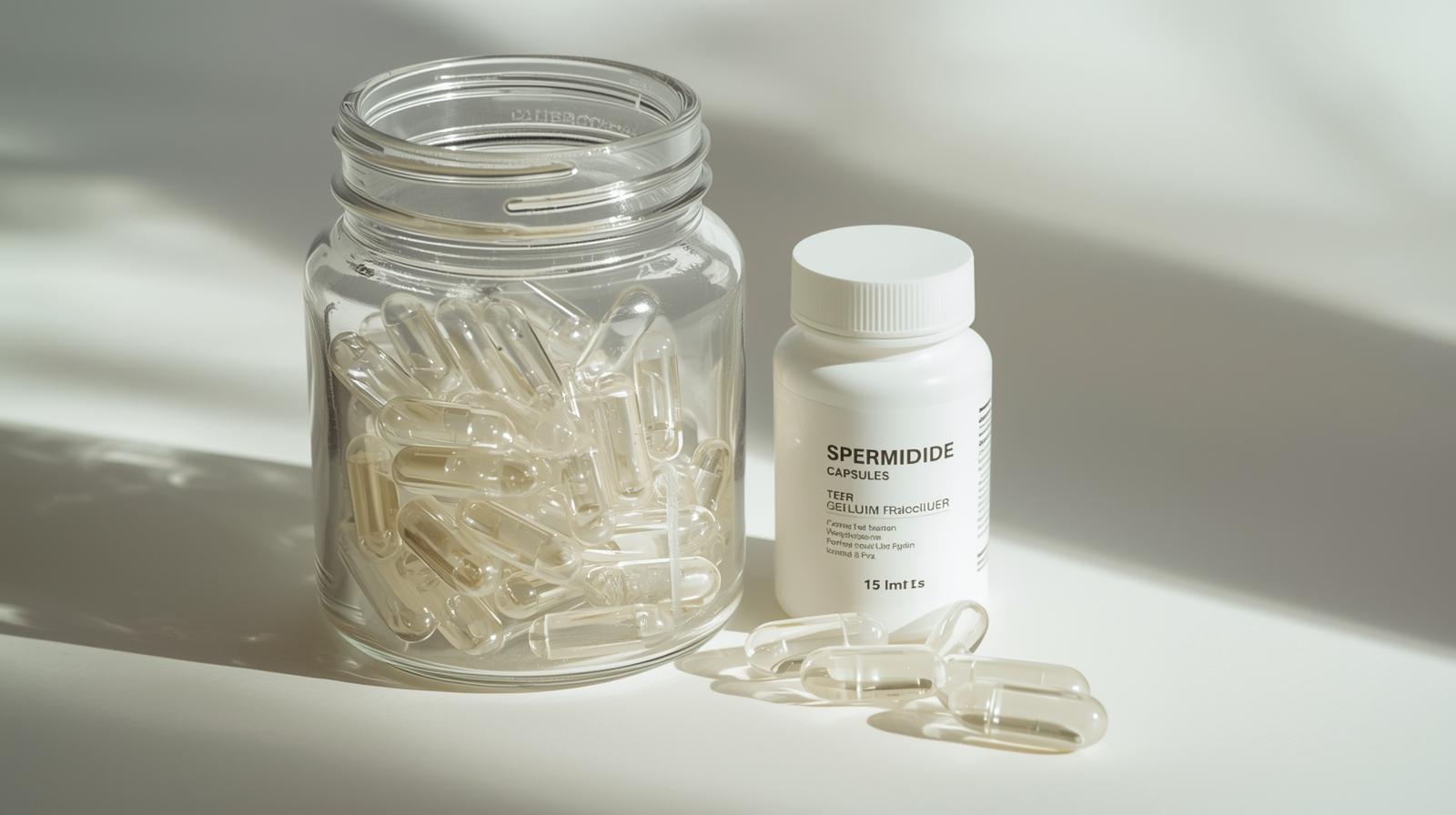 Spermidine complément alimentaire en gélules.