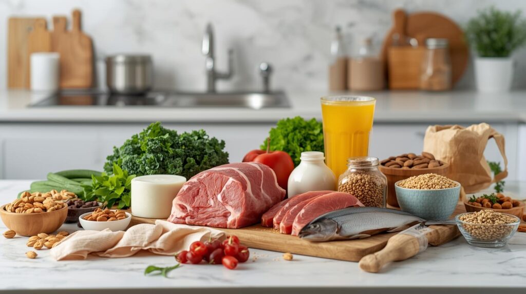 Aliments contenant du phosphore.